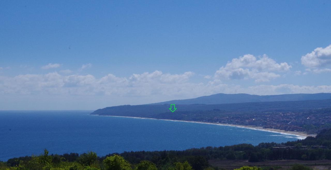 Beautiful 1St-Line Seaview Private Appartement In The Cliff Resort Obzor Eksteriør bilde